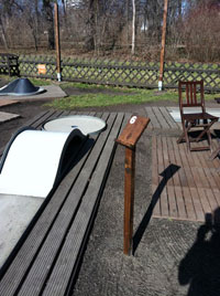 unsere Minigolfanlage